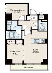 S-RESIDENCE錦糸町Southの物件間取画像